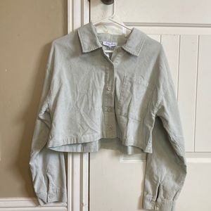 Cropped Emory Park Button Up